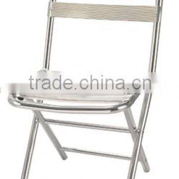 Outdoor Aluminum folding bistro chair