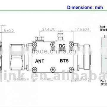Twinlink Tower mounted amplifier 2050-2750MHz