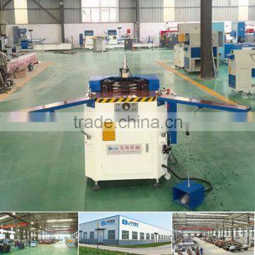 Aluminum Window Door Fabrication Machine / Single Head Crimping Machine