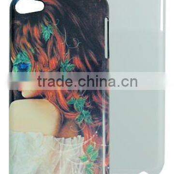 Wholesale sublimation 3D cellphone cases for iPod5, touch5