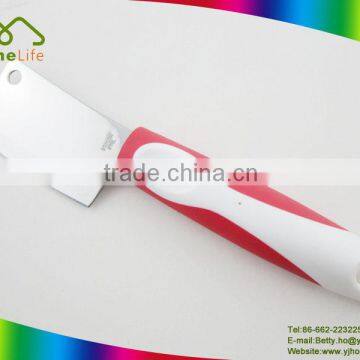 New design high quality colorful TPR handle stainless steel cheese knife