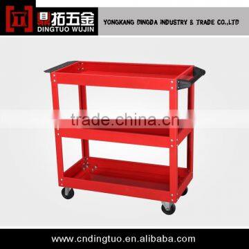 3 layers folding four wheels tool cart