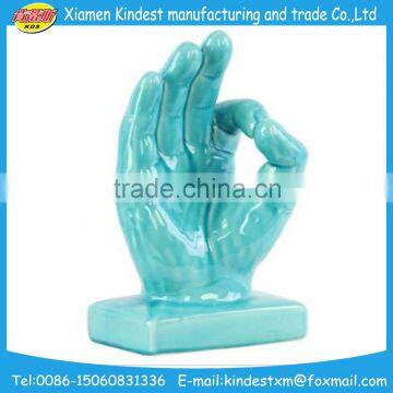 Handmade Hotsale Ceramic Figurines Unpainted Pineapple for Promotion photo-3