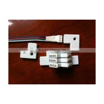 led rgb strip connector for led strip
