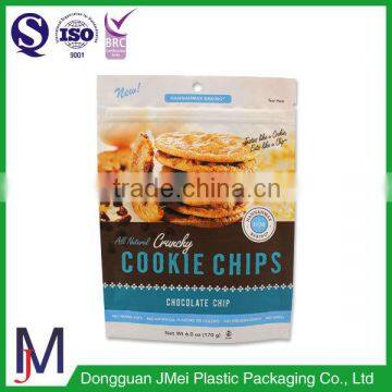 Hot Customized plastic bag Wholesale Laminated Material/plastic sealing bag with zipper for snack food