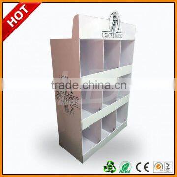 simple pallet display cardboard stand ,sidekick pallet display ,side wing stand counter pallet