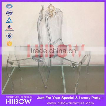 clear plastic acrylic event chairs for rental