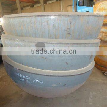 heavy thickness Stainless steel pipe end cap hemispherical head