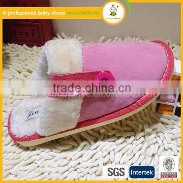 2015 cheap wholesale warm plush soft sole men indoor soft slippers