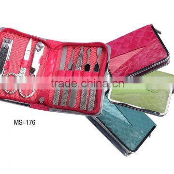 High quality stainless steel nail tools set kit