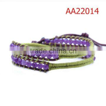 2013 best selling hot design natural gemstone bracelets