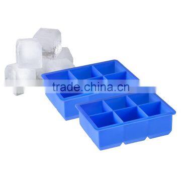Brick Shape Large Square Silicone Ice Cube Tray photo-6