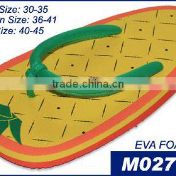 Printing EVA Slipper Foam Rubber Man Slipper