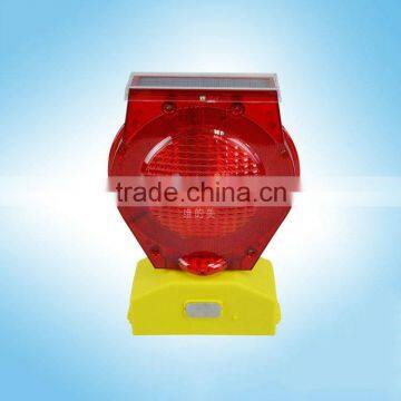 PC LED flashing traffic barricade light wireless road construction solar warning light