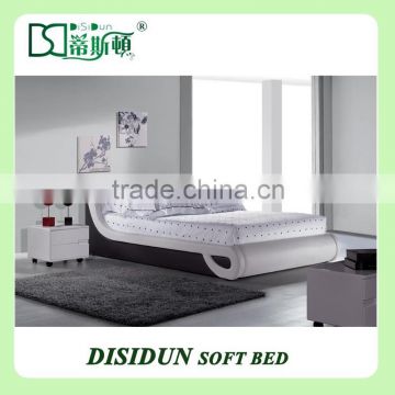 cheap price slat base platform bed king size queen size wholesale furniture in China DS-8022