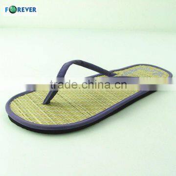 2015 china factory new design flip flop cheap straw plain flip flops