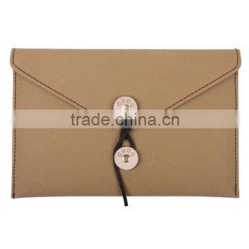 2014 new design washable leather messenger bag for Ipad