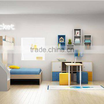 2016 Hot Selling Good Looking Kids Bunk Bed With Storage Design photo-4