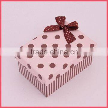 Dot Print Paper Wedding Gift Boxes & Wedding Gift Boxes For Candy