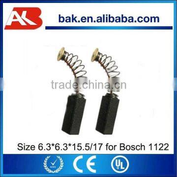 Bosch Carbon Brushes size 6.3X6.3X15 fit for 1122,GBM6,GSS28,PSS230 model 2604321904