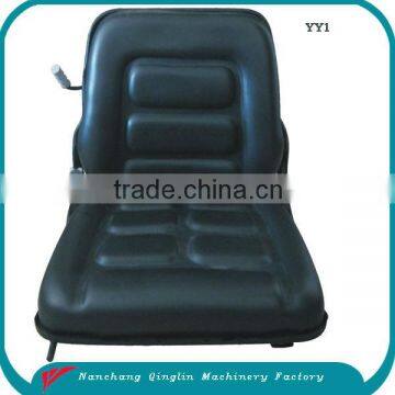 China Construction Machinery Seat with Black Vinyl for Exavator Forklift Tractor , Street Sweeper , Construction Equipment