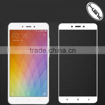 HUYSHE Cell Phone Xiaomi Full Cover Tempered Glass Screen Film Guard for Xiaomi Redmi Note 4 Several Colors Available