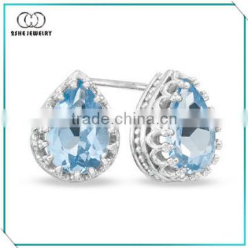 High Quality silver ear stud earring jewelry