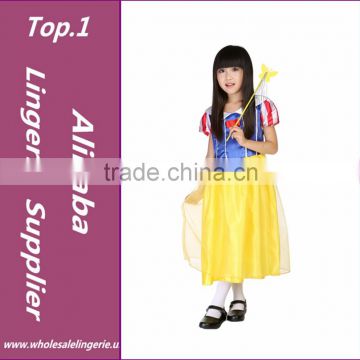 2015 New Girls Cinderella Dresses Children Snow White Princess Dress Rapunzel Aurora Kids Party Costume Clothes Free Shipping