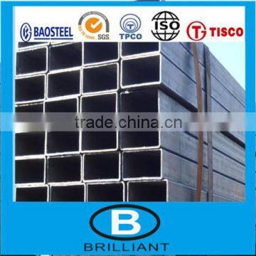 rectangular steel piping & black square pipe