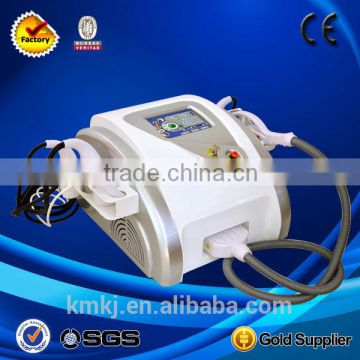 2014 hot sale professional 9 in 1 ipl+elight+ rf +yag laser+cavitation+vacuum+lipolysis beauty salon machine