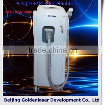 2013 New Design Multi-Functional Beauty Equipment 560-1200nm E-light+IPL+RF Machine Ipl Machine Fda Approved 515-1200nm