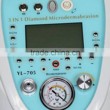 Salon Use Diamond Peel Crystal Power Microdermabrasion Machine 3 IN 1 Snow Shovel photo-3