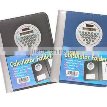 A5 Conference Folder Portfolio Notebook With Calculator