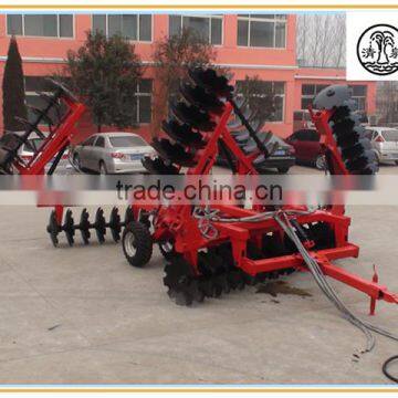 farm equipment hydraulic offset medium disc harrow for 200hp tractor