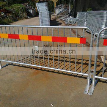 2220x1100mm Construction Modular Portable Barricade 360 Degr Welded Steel With 3M Reflective Tape photo-3