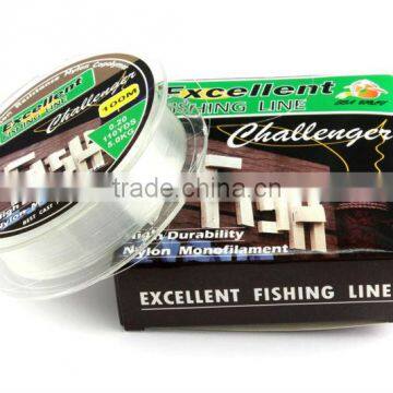 2016 Competitive price good quality high durability nylon monofilament fishing line