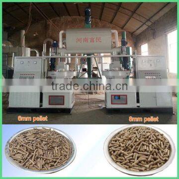 Full automatic 1t per hour wood pellet machine