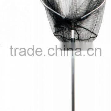 Telescopic folding aluminum handle landing net