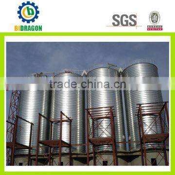 500 ton galvanized maize steel silos