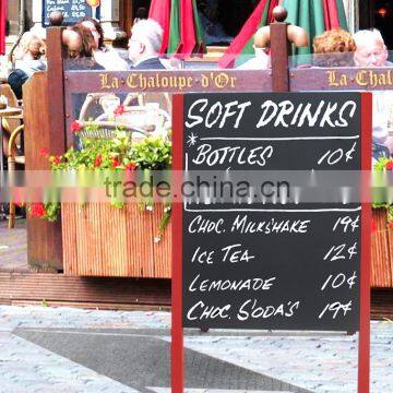 28" x 24" Wooden Framed Blackboard Menu photo-2