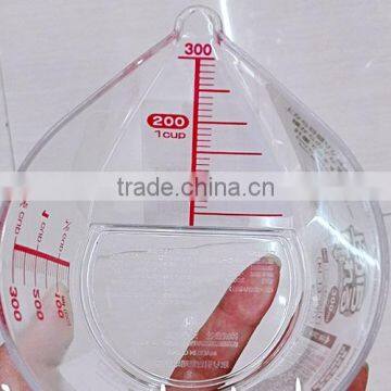 300ML 500ML Plastic Transparent Measuring Cup photo-2