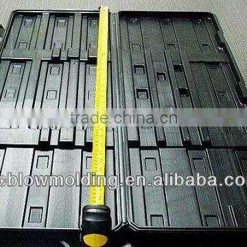 OEM Blow Molding Large Plastic Gun Case Custom Plastic Tool Case Instrument Case photo-6