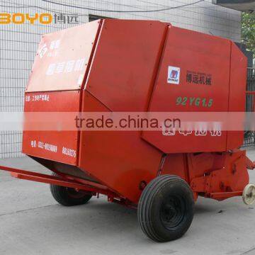 Mini hay baler machine