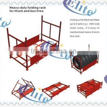 Garage Using Steel Tire Rack Storage System photo-3