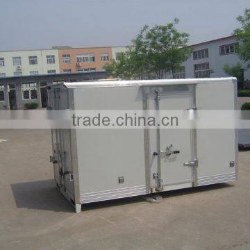 Three Side Dumping Trailer Frigo de Camion Body photo-6
