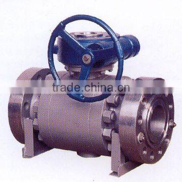 High pressure ball valve