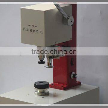 KFJ-1035A Model Small Bottle Cap Capping Machine photo-3