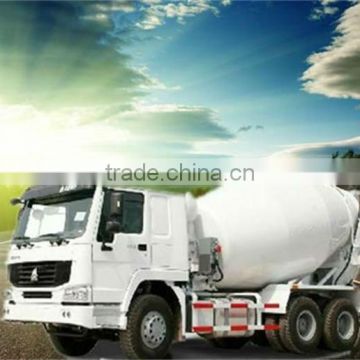 9m3 Howo rear double axle concrete mixer trucks