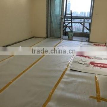 hardwood floor protection sheet/plastic flooring sheet