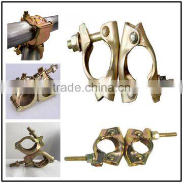 Pressed swivel fastener